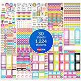 Avery Budget Planner Stickers Pack, 1,224 Stickers, Expense Tracker and Finance Planner Sticker Sheets (6788)