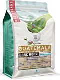 32 Ounce (2 LB) Guatemala Whole Bean Coffee, Dark Roast, Low Acidity all Natural, Central American, Single Origin Notes - Dark Chocolate, Cocoa, Sweet Milk Chocolate - CoffeaFarms by Coffeeland.