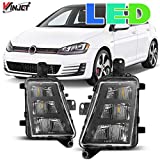 Winjet Compatible with [2014 2015 2016 2017 2018 2019 Volkswagen GTI] Driving LED Fog Lights