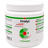 Vetoquinol Viralys L-Lysine Supplement for Cats, 3.5oz/100g - Cats & Kittens of All Ages - Immune Health - Sneezing, Runny Nose, Squinting, Watery Eyes - Palatable Fish & Poultry Flavor Lysine Powder
