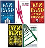 Ayn Rand Novel Collection 5 Book Set