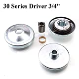 New 30 Series 6.5 HP Go Kart/Mini Bike Torque Converter Clutch Driver Pulley Replacement Comet Manco 212CC 3/4" Bore Max Torque