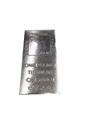 Titanium Bar Paperweight - 1lb Bar 999 Pure Chemistry Element Design by Metallum Gifts