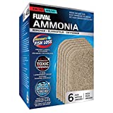 Fluval 307/407 Ammonia Remover Pad, Replacement Aquarium Canister Filter Media, 6-Pack