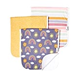 Baby Burp Cloth Large 21''x10'' Size Premium Absorbent Triple Layer 3-Pack Gift Set “Hope” by Copper Pearl