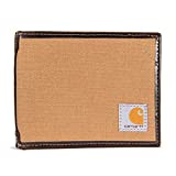 Carhartt Men's Billfold Wallet, Canvas Brown, One Size
