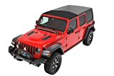 Bestop 5245417 Black Twill Sunrider for Hardtop 2018-Current Jeep Wrangler JL & 2020 Jeep Gladiator