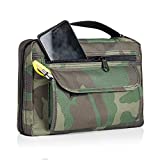 Embassy Bible Cover With Extra Zippered Compartments, To Protect The Good Book, Camouflage