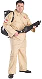 Ghostbusters Costume With Inflatable Backpack, Plus Size, Adult Plus