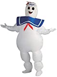 Rubie's Adult Ghostbusters Inflatable Stay Puft Marshmallow Man Costume, White, Standard