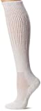 Thorlos Womens AMX Fitness Thick Padded Slouch Sock, White, Medium