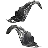 Parts N Go 2003-2007 Compatible Honda Accord Sedan Fender Liner Front Pair Left & Right Splash Shield Guards - HO1248114, HO1249114, 74101SDAA00, 74151SDAA0