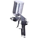 Cartman Professional HVLP Spray Gun W-71, W-71G, Aluminum Cup 13.6 oz Capacity, 8-10 CFM (Cubic feet per Minute), Optimal Working Pressure 4.0bar/57psi, Nozzle Size:1.5mm