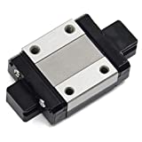 ReliaBot Black MGN12C Carriage Block with Anti-Fall Strips for 12mm MGN12 Linear Motion Slide Rail Guide