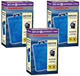 Marineland Rite-Size Cartridge E -12 Total Cartridges (3 Packs with 4 per Pack)