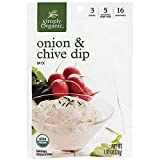 Simply Organic Onion & Chive Dip Mix, Certified Organic | 1 oz