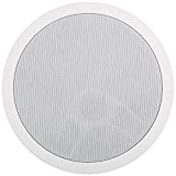 Polk Audio MC80 2-Way In-Ceiling 8" Speaker (Single) | Dynamic Built-In Audio | Perfect for Humid Indoor/Enclosed Areas | Bathrooms, Kitchens, Patios | White