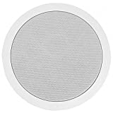 Polk Audio MC60 2-Way in-Ceiling 6.5" Speaker (Single) | Dynamic Built-in Audio | Perfect for Humid Indoor/Enclosed Areas | Bathrooms, Kitchens, Patios White
