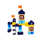 Kidazon - Castle Building Block Set for Boys Girls Toddler Age 3,4,5,6,7,8+ (34 Pieces)