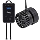 hygger Mini Wave Maker Magnetic DC Powerhead with LED Display Controller for Saltwater Tank, 1600 GPH Aquarium Water Circulation Pump 5 to 30 Gallon