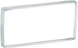 United Scientific GLP1X2-P Glass Streak Plate, 2" Height X 1" Width X 1/4" Thick (Pack of 10)