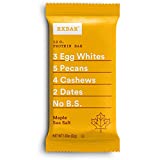 RXBAR, Maple Sea Salt, Protein Bar, 1.83 Ounce (Pack of 12), High Protein Snack, Gluten Free