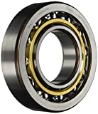 SKF 7310 BECBM Medium Series Angular Contact Bearing, ABEC 1 Precision, 40° Contact Angle, Open, Brass Cage, Normal Clearance, 50mm Bore, 110mm OD, 27mm Width, 11500lbf Static Load Capacity, 16700lbf Dynamic Load Capacity