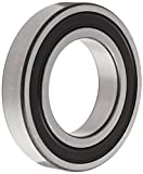 SKF 6206-2RS1/C3 Radial Bearing, Single Row, Deep Groove Design, ABEC 1 Precision, Double Sealed, Contact, C3 Clearance, Standard Cage, 30mm Bore, 62mm OD, 16mm Width