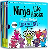 Ninja Life Hacks Growth Mindset 8 Book Box Set (Books 9-16: Perfect, Money, Anxious, Gritty, Dishonest, Shy, Unplugged, Diversity)