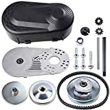 212CC Torque Converter 6.5 HP 3/4" Go Kart Mini Bike Comet Clutch 10T 40/41 and 12T 35 Chain Predator Driver Pulley Replacement Set - 30 Series