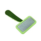 Coastal Pet Safari Dog Soft Slicker Brush - Dog Grooming Brush for Shedding - for Dogs with Short, Medium and Long Hair - Small - 6.5" x 2.5"