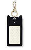 Kate Spade New York ID Badge Clip Key Chain, Black Cat
