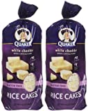 Quaker White Cheddar Rice Cakes, 5.5 oz, 2 pk