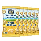 Lundberg Organic Rice Cake Minis, White Cheddar, 5 oz (Pack of 6), Gluten-Free, Healthy Snacks