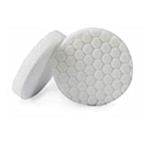 Chemical Guys BUFX_104_HEX6 Hex-Logic Light-Medium Polishing Pad, White (6.5 Inch Pad made for 6 Inch backing plates), Gray