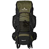 TETON SPORTS Scout 3400 Internal Frame High-Performance Backpacking, Hiking, Camping, Hunter Green, 55L