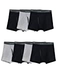 Fruit of the Loom Men's Coolzone Boxer Briefs (Assorted Colors), Short Leg-7 Pack-Black/Gray, Medium