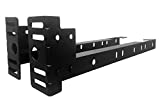 Kings Brand Furniture Bed Frame Footboard Extension Brackets Set Attachment Kit - Twin/Full/Queen/King