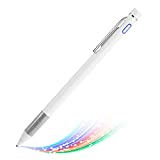 Pencil for Samsung Galaxy Tab A7 Stylus, Rsepvwy Active Digital Stylus with 1.5mm Ultra Fine Tip Stylus Pen for Samsung Galaxy Tab A7,White