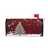 Home Garden Christmas Tree Magnetic Mailbox Cover Standard
