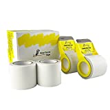 GreyParrot Cat Scratch Deterrent Furniture Protector Tape for Sofa, Doors, Clear Couch Protectors from Cats Scratching, Anti Cat Scratch Tape Guards, Cat Couch Corner Protectors, Double Sided Tape