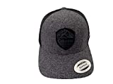 Columbia Men`s Mesh Adjustable Snap Back Ball Cap (Black(XU0176-029)/Grey, One Size)