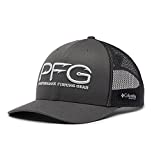 Columbia PFG Hooks Mesh Snap Back-High Crown, Grill, One Size