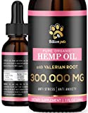 Billion Pets 300,000mg - Hemp Oil for Dogs and Cats - Stress and Anxiety Relief - Organic Calming Drops - Pain and Inflammation