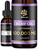 Billion Pets - Hemp Oil for Dogs and Cats - Pain and Inflammation - Stress and Anxiety Relief - Hip and Joint Health - Organic Calming Aid Drops