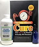 12% Hydrogen Peroxide Food Grade 12 oz Bottle and The One Minute Cure Book