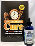 The One Minute Cure Book and 12% Hydrogen Peroxide Food Grade - 4 oz Bottle