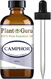 Camphor Essential Oil 4 oz 100% Pure Undiluted Therapeutic Grade. for Skin, Body, Hair Growth and Aromatherapy Diffuser.