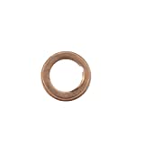 10 Pcs Copper Oil Drain Plug Gasket Crush Washers Seal for Nissan Rogue Sentra Xterra Altima Frontier Armada Jukes 350Z Infiniti G35 G37, Replacement for The Part # 11026-01M02, Used for Oil Change