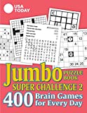 USA TODAY Jumbo Puzzle Book Super Challenge 2: 400 Brain Games for Every Day (USA Today Puzzles) (Volume 30)
